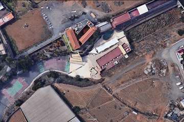 Turcón denuncia la ocupación del cauce del barranquillo de La Pardilla por un colegio privado (Foto TA)